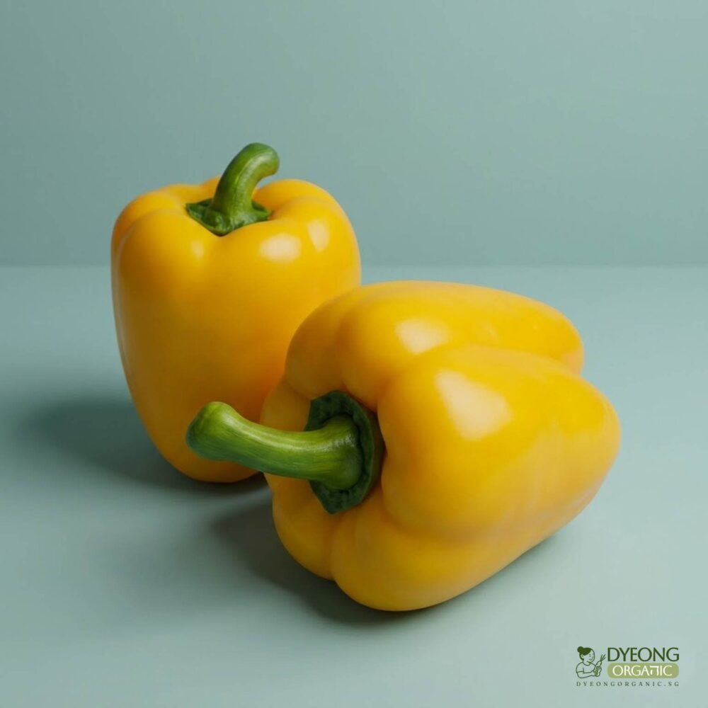 Organic Capsicum – Yellow (each) Australia