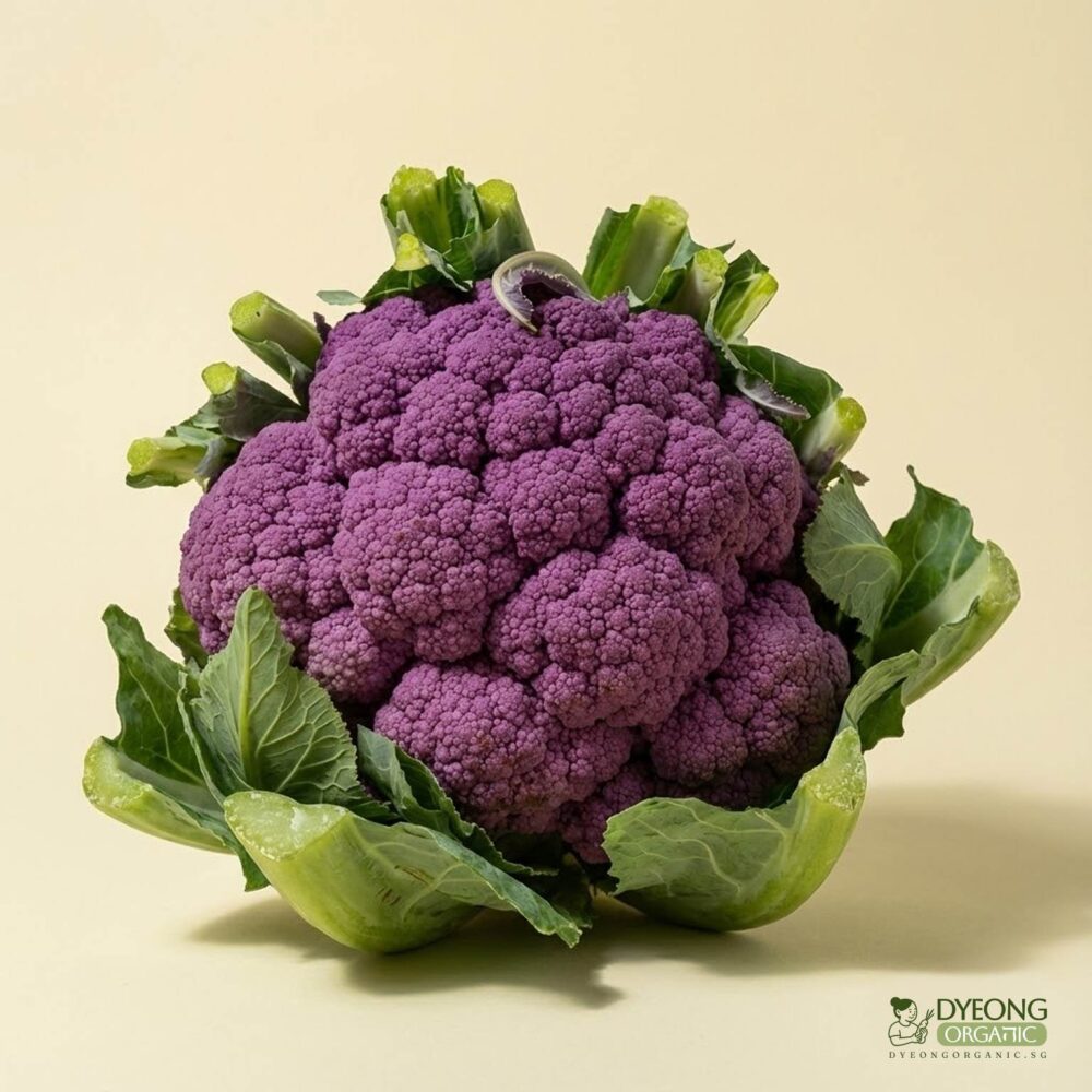 Organic Cauliflower – Purple (500g) Australia